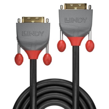Lindy 36226 Кабель DVI 10 м DVI-D Черный