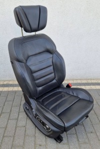 фото thumb №6, Renault grand scenic 4 iv 16-22 правое передний сиденье чёрная кожа массаж