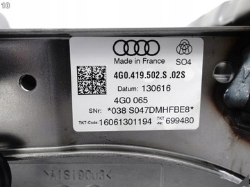 фото thumb №11, Audi a6 4g0 c7 рестайлінг 10-18 шток колонка кермова регульована + стрижень