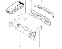 фото thumb №15, Renault laguna iii 3 pas задній задня обшивка kombi 756100015r 2007-