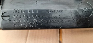 фото thumb №12, Решітка бампера комплект протитуманні фари audi 100 c4 91-