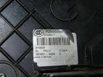 фото thumb №6, Замок дверь левый зад range rover sport fqm000330