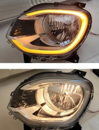 Лампа ліва перед renault twingo iii lift 2018- led 260602593r Ціна, фото thumb