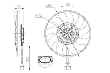 фото thumb №10, Вентилятор вентилятора audi a8 2009-