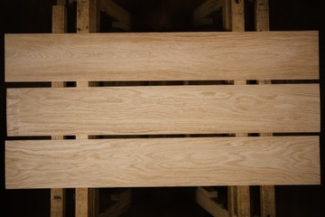 Obłóg dębowy 1000x120x4 mm II klasa