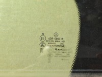 Молдинг хром прокладка дверь левый задний  mercedes gle w167 стекло a1677301308 Киев, фото thumb