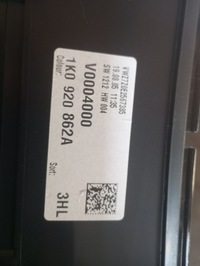 фото thumb №5, Спідометр  1k0920862a vw jetta 1.6 mpi європа