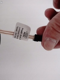 Audi a8 4h0 4h1 d4 рестайлинг  09-17 обшивка правого стойка a порог led long 6ps с Разборки, фото thumb