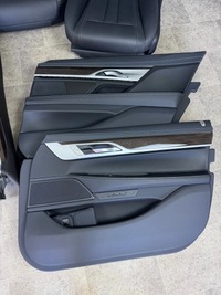 фото thumb №10, Комплект сидіння диван обшивки тунель bmw 7 g12 leder dakota schwarz