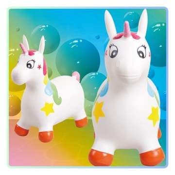 Резиновый джемпер для детей Единорог Jumping Sun Baby + насос