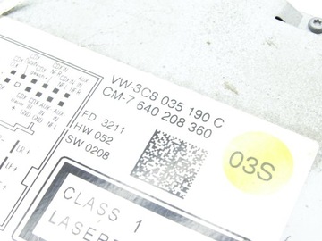 фото thumb №8, Радио навигация дисплей экран навигация vw passat b7 golf vi 3c8035190c