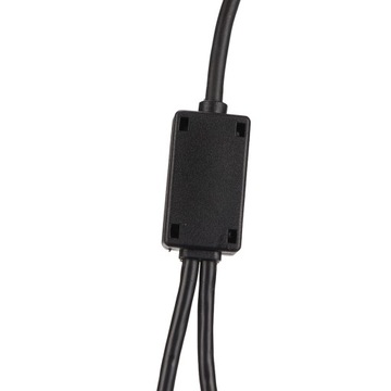 Adapter zestawu słuchawkowego dla lotnictwa helikopter, pojedyncza wtyczka