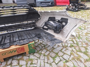 фото thumb №15, Ford connect mk2 13-18 pas переднее бампер решётка радиатора замок лампы перед противотуманные фары