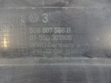 фото thumb №10, Спойлер накладка бампера зад vw golf vii