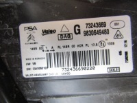 фото thumb №6, Лампа перед citroen c4 iii led vision lh 20- 9830649480