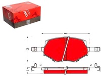 фото thumb №1, Гальмівні колодки гальмівний. mazda mx5 93-05