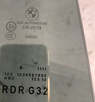 фото thumb №14, Bmw 6 gt g32 стекло дверь перед правая левая зад тёмное 43r-00050 / 43r-00128