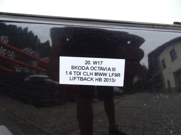 фото thumb №15, Бампер зад задний lf9r skoda octavia iii 5e hb liftback 12-17r 4x pdc
