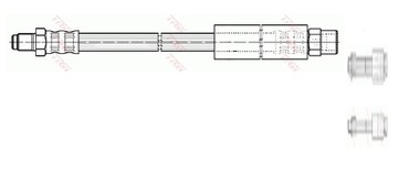 фото thumb №16, Шланг гальмівний гнучкий trw phb177 34321154904