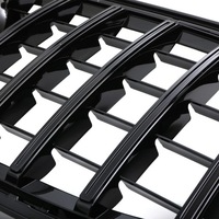 фото thumb №8, Решітка радіатора решітка радіатора mercedes glb x247 lift 2020- amg panamericana чорний