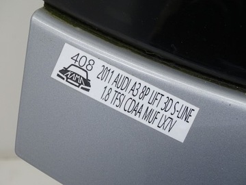 фото thumb №14, Кришка зад задня багажника з скло audi a3 8p рестайлінг 3d hb s-line lx7v