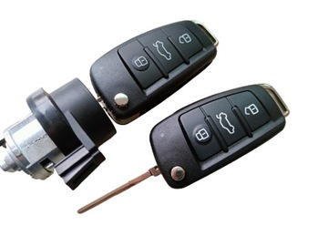 фото thumb №12, Нова замок запалювання вкладка do замок запалювання 2 ключі pod pilot audi a3 8p1 2003-2012