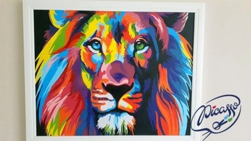 iPicasso Набор картин по номерам 40х50 см в рамке