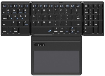 Портативная беспроводная Bluetooth-клавиатура B055 с большой сенсорной панелью