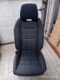 Сидіння заднє сидіння обшивки комплект renault austral шкіра стан b.dobry jak нове в Україні, фото thumb