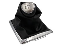 фото thumb №9, Ручка чехол переключения передач ford focus ii ford fiesta vii 5 передач silver