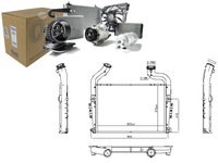 фото thumb №1, Інтеркулер радіатор повітря впускний scania p g r t