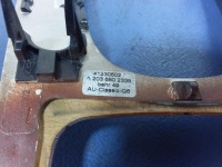 фото thumb №5, Mercedes c w203 защита рычаг переключения передач  коробки a2036802339