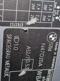 фото thumb №9, Капот bmw e60 e61 spacegrau a52/7