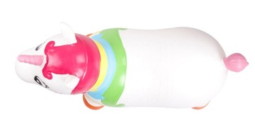 Джемпер детский резиновый UNICORN 60 см, белый с цветным, для прыжков с одной стороны на другую