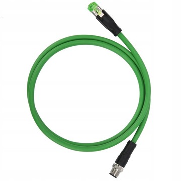 Соединительный кабель M12–RJ45, 4-контактный сетевой кабель