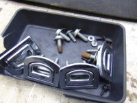 Заднее сиденье обшивки сиденья задняя 3 ряд iii trzeci ряд audi q7 4l кожа Оригинал, фото thumb