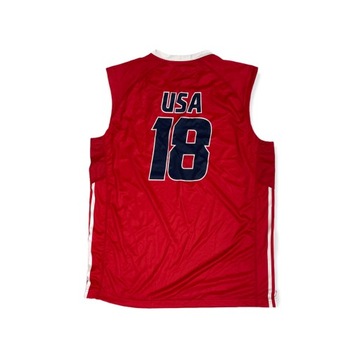 Красная футболка Adidas VOLLEYBALL XL USA 18