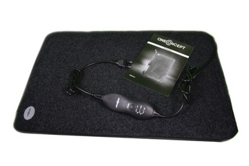 Электрический коврик OneConcept Magic-Carpet DX, черный