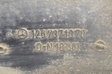 фото thumb №13, Боковина двері правий зад рестайлінг mercedes w126 s клас чорний sel довгий