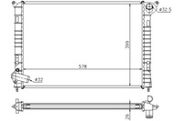 фото thumb №2, Радиатор двигателя mini r50 r53 r52 1.6 06.01-0