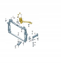 фото thumb №1, Ползун держатель фара audi q7 4m0805608 правые