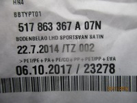 фото thumb №6, Обшивка килимок 517863367a vw golf sportsvan