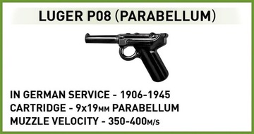 COBI 2597 Блоки Panzerkampfwagen II Ausf. F немецкий лёгкий танк