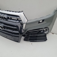 фото thumb №10, Бампер перед audi q5 80a s line комплектний хром чорний