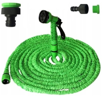 Расширяемый садовый шланг X-HOSE, длина от 5 до 15 м, ПИСТОЛЕТ