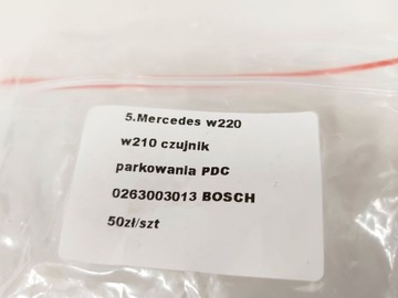 фото thumb №6, Mercedes w220 w210 датчик парковка pdc 0263003013 bosch