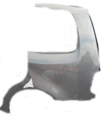 Купити Vw touran 2 рестайлінг  чверть крила ліва задня задній ld7r, фото thumb