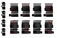фото thumb №1, Trw набір монтажний гальмівних колодок toyota land cruiser l