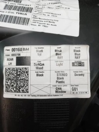 фото thumb №6, Bmw x3 g01 g02 обшивка обивка niebieska nic led