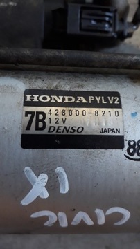 фото thumb №6, Стартер 428000-8210 honda civic ix 2.2 i-dtec